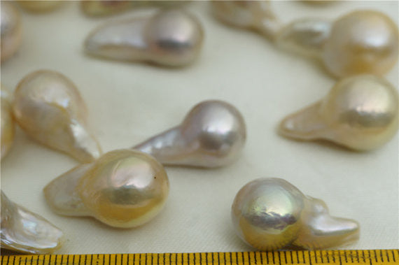 MoniPearl Round Pearl,Flaming ball pearl,one pearl,white color,Genuine Fresh Water Pearl,keshi pearl,baroque pearl,Leather Cor