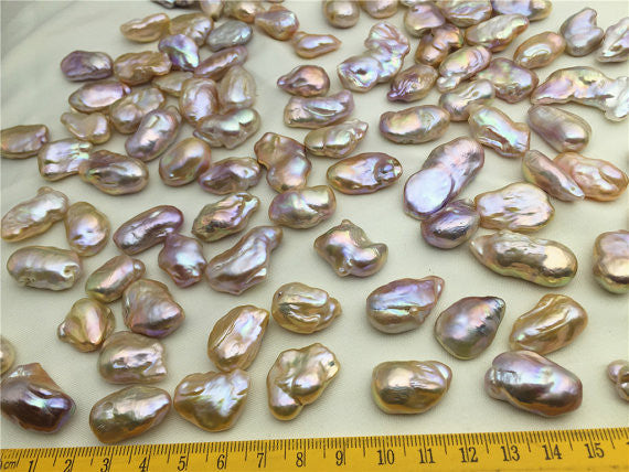 12-13mm Large Baroque Freshwater Pearl Beeds (E190017) - China Baroque  Pearl and Freshwater Pearl price