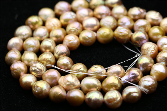 Purple Gold Rosegold lilac Freshwater Pearl Beads with Small Core for –  AmpearlBeads