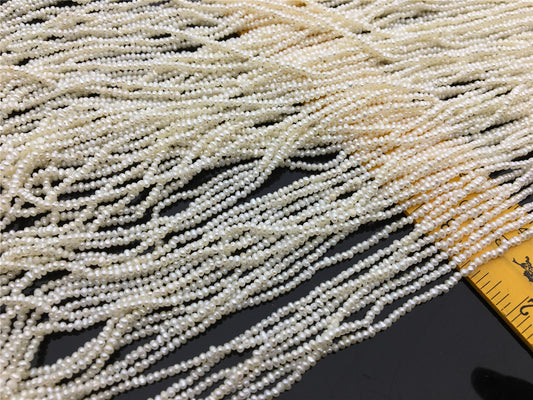 17'' AA+ 9-9.5mm big white rice pearl Necklace,NPN1-T39