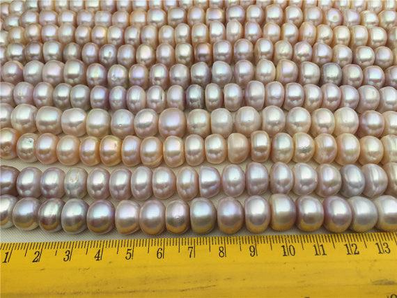 MoniPearl 12-13mm,lavender pearl,very large button pearl,large hole,2.0mm,2.5mm,3mm large hole freshwater pearls,loose freshwater pearl,SM12-3A-1