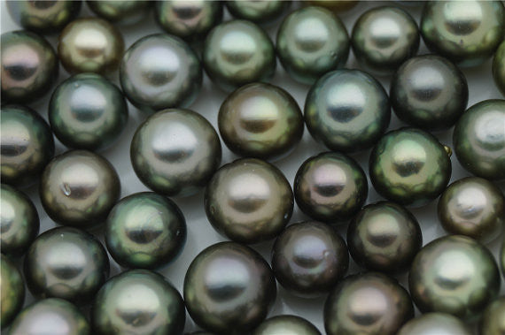 MoniPearl Tahitian Pearls,ROUND,BRONZE color,9mm,10mm,11mm,Real Tahitian Pearl,One piece,Black Pearl,Real tahitian pearl,high quality,big pearl,tahitian pearl,T3