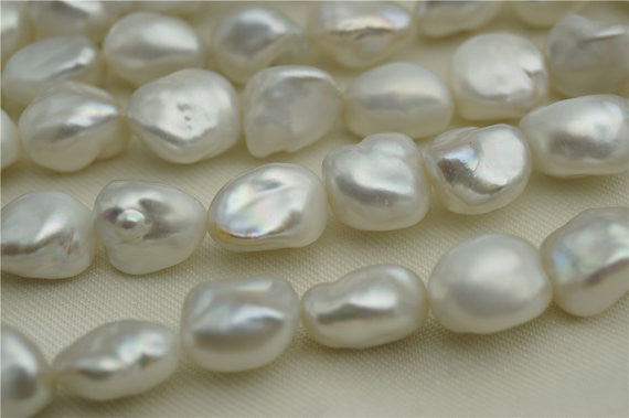 MoniPearl Baroque Pearl,30% OFF,9-10mm,HIGH LUSTER,White Freshwater Keshi Pearls,full strand,40pcs,wholesale price,baroque pearl,keshi pearl strands,zs-6