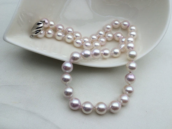 MoniPearl Tahitian Pearls,half strand,20% OFF,8.5-9mm,akoya flameball pearl,near round akoya pearl,made in japan,cultured pearl beads,Salt Water Pearl,loose pearl bead, M101
