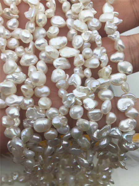 MoniPearl Special Pearl,half strand,5-6mm small keshi pearl, ivoryFreshwater Keshi Pearls,good quality,cheap,wholesale price,baroque pearl,keshi pearl strands,ZS-10