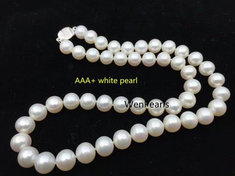 MoniPearl 8-9mm,White Round Pearl strand,high luster freshwater pearls,loose freshwater pearl,wholesale price