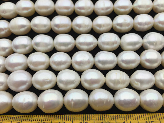 MoniPearl Rice Pearl 20% OFF,10.5-11.5mmX13-16mm,full strand,very Big Rice pearls,2.5mm,2.8mm,3.0mm,big hole,approx 27pcs,rice pearl,loose pearl beads,LR11-2A-3