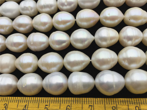 MoniPearl Rice Pearl 10-11mmX12-13mm,Big Rice pearls,2mm,2.5mm, around 32pcs,rice pearl,loose pearl beads,DIY,high luster,LR11-2A-2