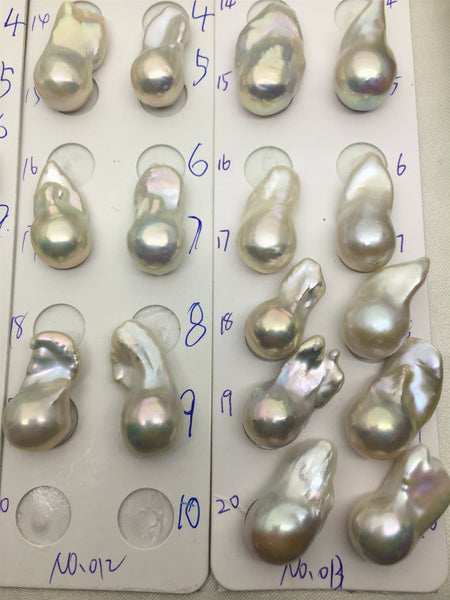 MoniPearl Dec New!Very Long Flameball Pearl,baroque pearl Pendant,large Baroque pearl,Baroque Cultured Freshwater Pearl,flameball pearl,YX5