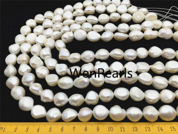 MoniPearl Baroque Pearl,12-13.5x14-16mm,very big baroque pearl,white pearl,around 26pcs,baroque pearl,loose pearl beads,DIY,wholesale,LM13-2A-1