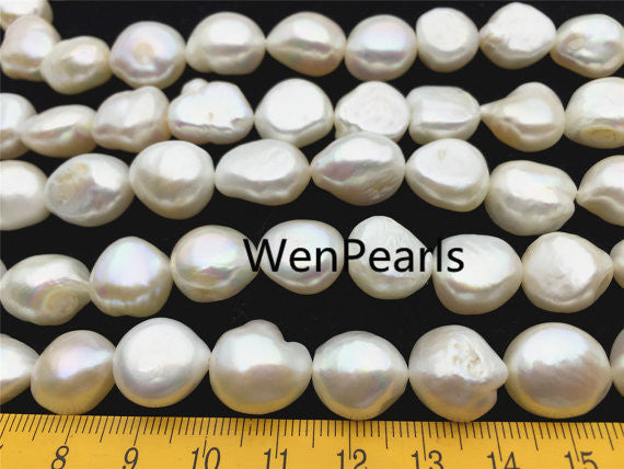 MoniPearl Baroque Pearl,12-13.5x14-16mm,very big baroque pearl,white pearl,around 26pcs,baroque pearl,loose pearl beads,DIY,wholesale,LM13-2A-1